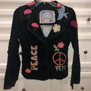 Johnny Was Joystick embroidered blazer